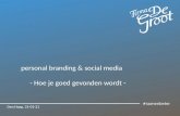 Personal branding social media