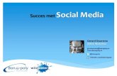 Succes met Social Media