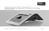 SUNNY BEAM met Bluetooth Wireless Technology ... BeamBT11-BA-BNLBeamBT11-BA-BNL112713|98-0013313|Versie1.3 NL Apparaat voor de bewaking van installaties SUNNY BEAM met Bluetooth Wireless