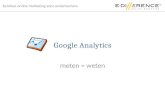 Google Analytics voor ondernemers