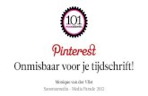 Onmisbaar voor je tijdschrift: Pinterest!