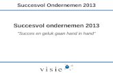 Presentatie "Succesvol Ondernemen 2013" tijdens onthulling nieuwe Mercedesmodellen bij Wensink in Zwolle