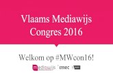 Vlaams Mediawijs Congres 2016