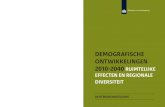 Demografische ontwikkelingen 2010-2040