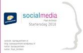 Seminar Socialmedia KvK oktober 2011