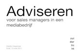 Advies of sales?