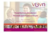 Kwaliteitscriteria Wondexpertisecentrum Wondplatform 26 april 2017. 1. 10.¢  Doelstelling Doelstelling