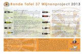Ronde Tafel 37 Wijnenproject 2013 - ... Ronde tafel 37 Eindhoven is een serviceclub van mannen tussen