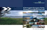 Omgevingsvisie Steenwijkerland concept  ¢  Giethoorn, Blokzijl, Oldemarkt en Vollenhove,