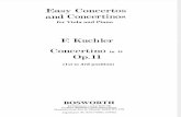 Ferdinand Kuchler Op 11 Violin Concertino