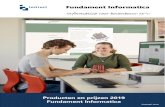Fundament Informatica - Instruct Uitgeverij Fundament Informatica 2016, deel 1 en 2 Deze twee boeken