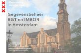 New Gegevensbeheer BGT en IMBOR in Amsterdam 2018. 7. 16.¢  Gegevensbeheer BGT en IMBOR in Amsterdam