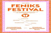 FENIKS FESTIVAL 2014 programmabrochure