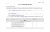 GCP Compliance Checklist