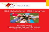 BSO Schateiland - BSO Hangmat BSO Schateiland BSO Hangmat. Jaarplanning vakantieprogramma 2020 pagina