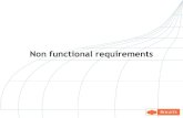 Non functional requirements Altijd lastig!