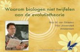 biologen over evolutie