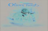Programa de mano musical "Oliver Twist"