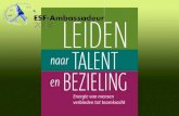 Presentatie Leiden naar talent en bezieling: boekvoorstelling 7 mei 2010