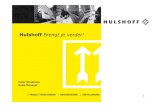 Presentatie Hulshoff Bedrijvengroep 2010