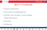 Facebook LinkedIn presentatie