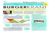 Burgerkrant, referendum editie 1