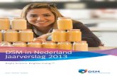DSM in Nederland Jaarverslag 2013 ... 6 DSM Nederland jaarverslag 2013 DSM Nederland jaarverslag 2013