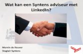 Wat kan een Syntens adviseur met LinkedIn!