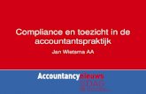 Compliance en toezicht in de Accountantspraktijk