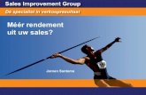 Presentatie sales improvement group
