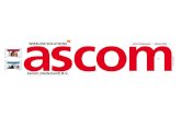 Bedrijfspresentatie Ascom (Nederland) B.V