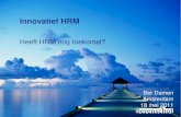 Presentatie Ber Damen Symposium Innovatief HRM Avans+