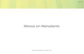 Joomla Menus en Menuitems