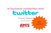 Je business versterken met Twitter (WK-editie)