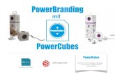 PowerCubes Broschأ¼re 2018 ... PowerBranding mit PowerCubes Extended DUO USB Extended DUO USB Artikelcode