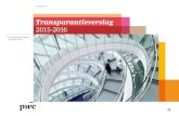 Transparantieverslag - PwC ... PwC Transparantieverslag 2015-2016 4Inhoudsopgave Voorwoord 2015-2016