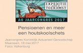Pensioenen en meer een houtskoolschets - AG & AI Valkenburg...¢  Advies Pensioenfonds Installateurs