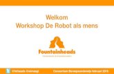 Consortium Beroepsonderwijs Workshop De robot als mens