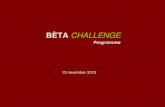 Beta challenge technologieroute 20130417