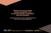 Niet-financiأ«le - VBO/FEB 2018. 3. 8.آ  Niet-financiأ«le informatie en informatie inzake diversiteit