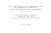 Local dynamics and deformation of glass-forming 2015. 5. 25.آ  Local dynamics and deformation of glass-forming