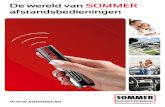 De wereld van SOMMER afstandsbedieningen 2020. 8. 11.آ  SOMMER Home Automation _ De oplo ssing voor