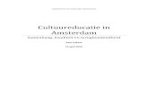 Cultuureducatie in Amsterdam van cultuureducatie waarin de programmaâ€™s gericht zijn op persoonlijke