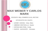 Diapositivas de max weber y carlos marx