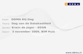 DDMA / EDSN: Datakwaliteit