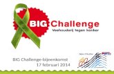 BIG  Challenge-bijeenkomst 17 februari 2014