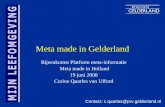 Meta made in Gelderland