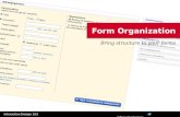 Interaction Design 3.3: Form Organization