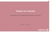 Twitter en Yammer