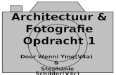 Architectuur & Fotografie Opdracht 1